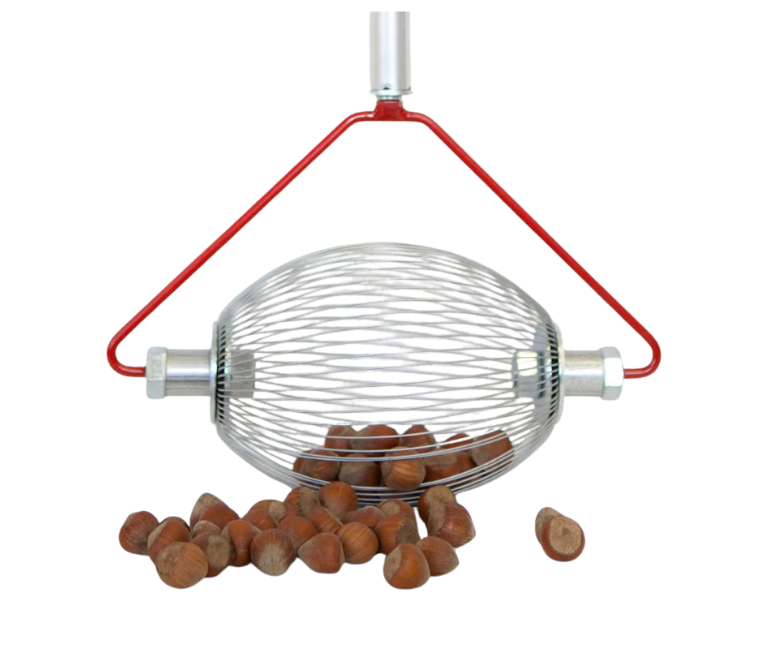 Colhedora manual esférica com cabo telescópico Avelãs