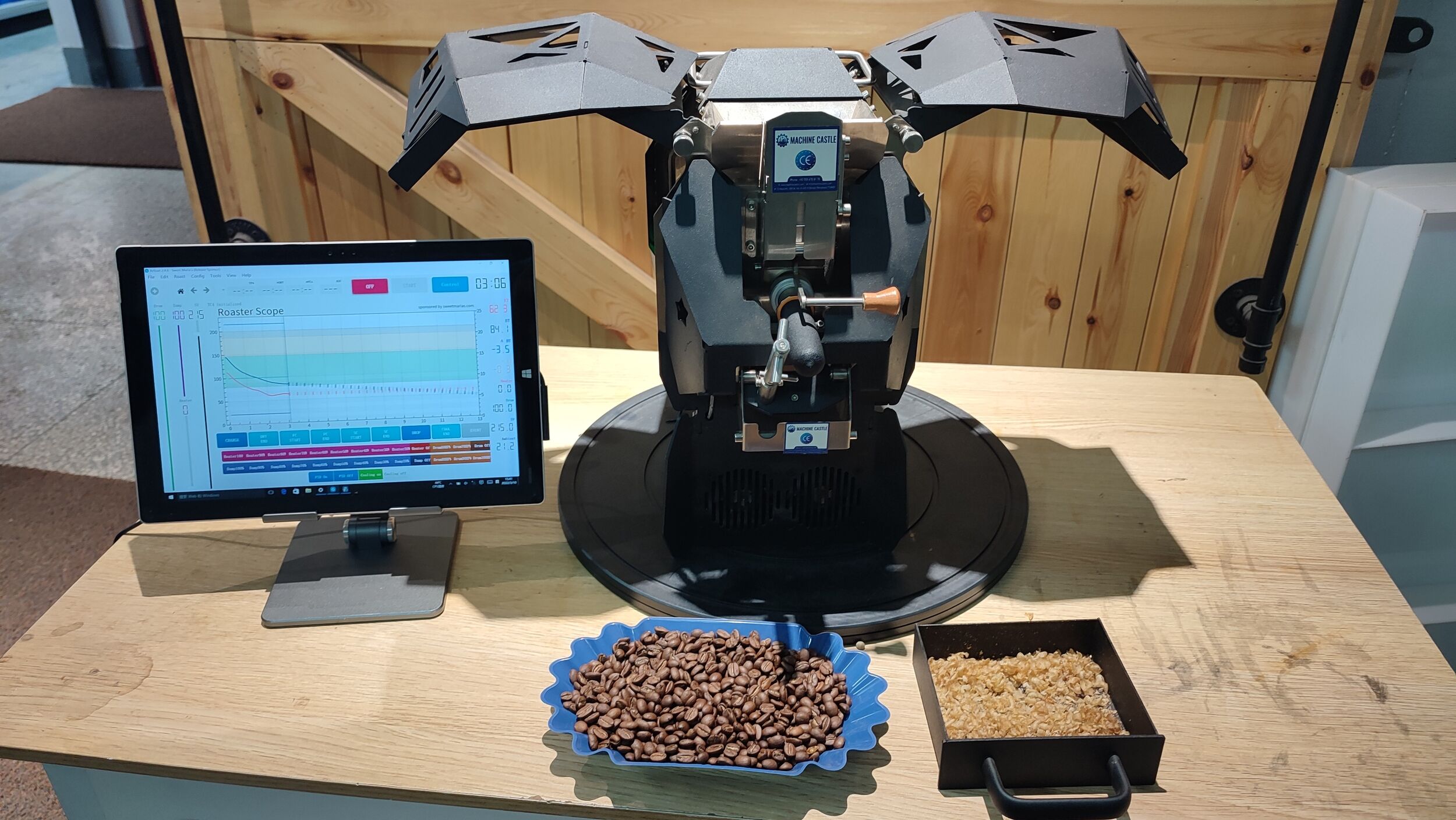 Máquina de Torrefação de Café MC-SK-150